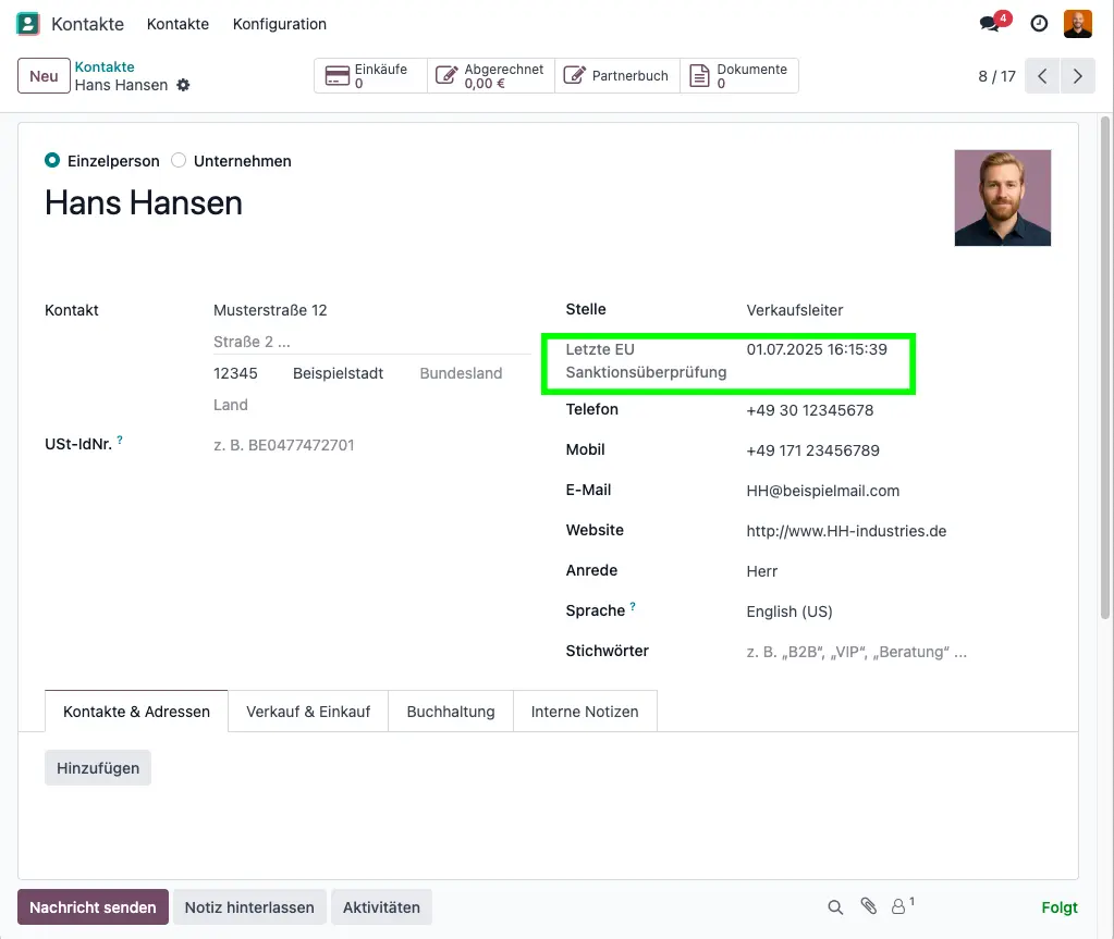Überprüfung der Kontakte.webp